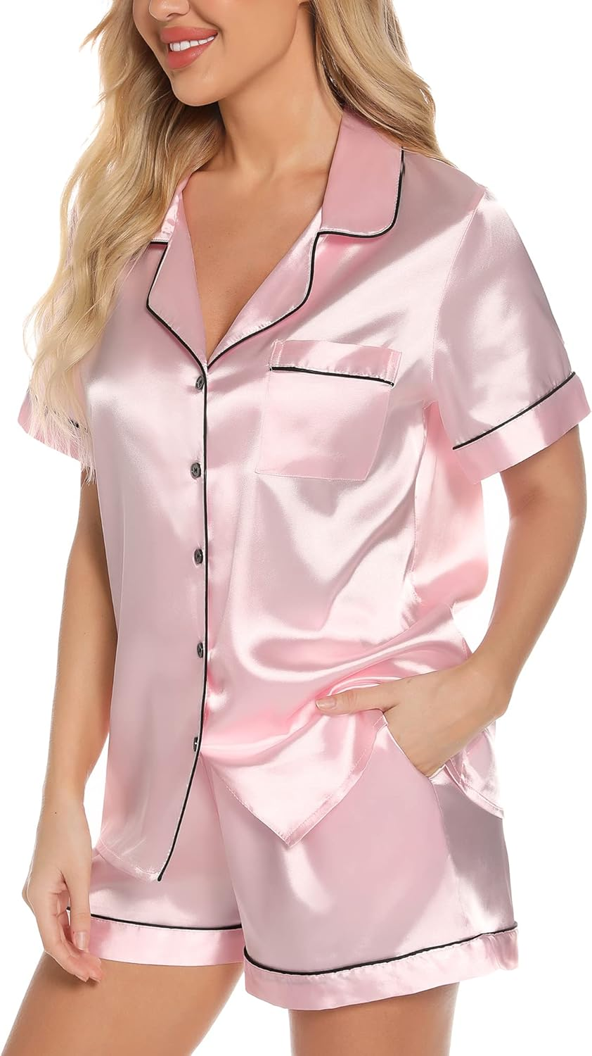 SATIN PAJAMA SET