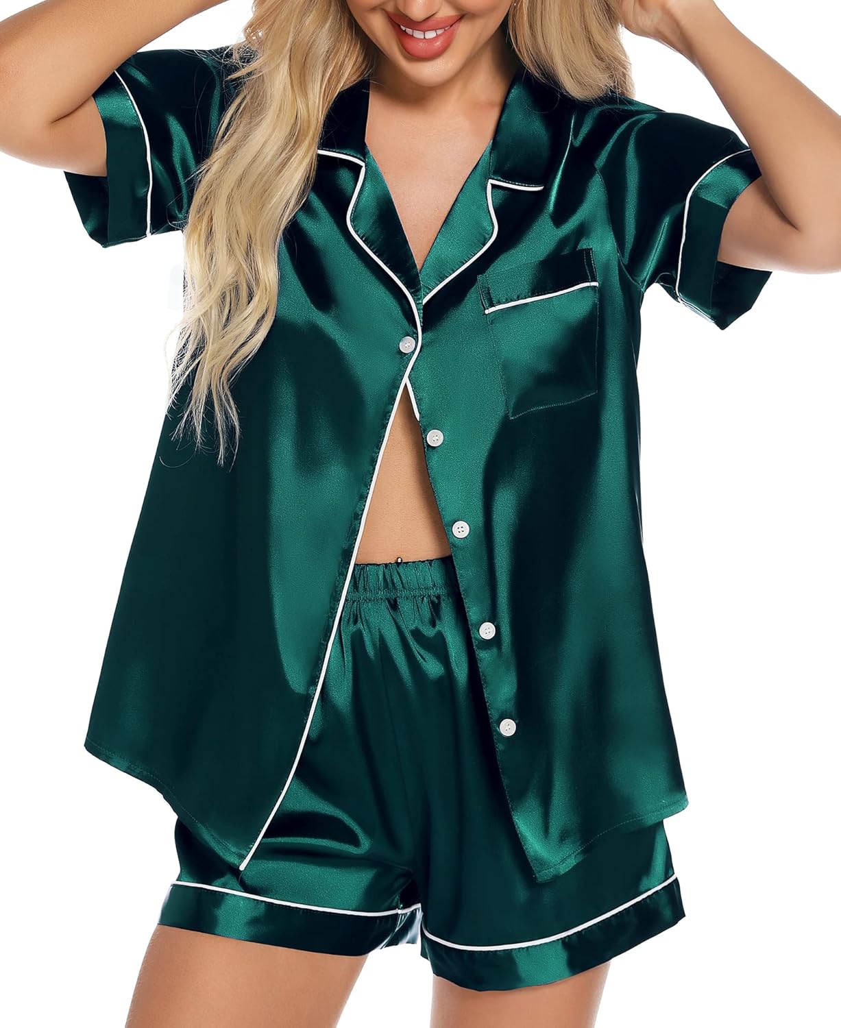 SATIN PAJAMA SET