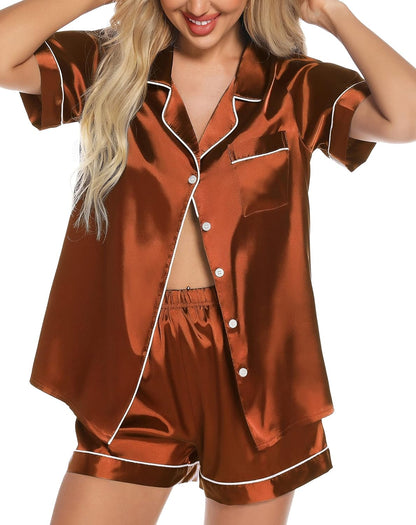SATIN PAJAMA SET