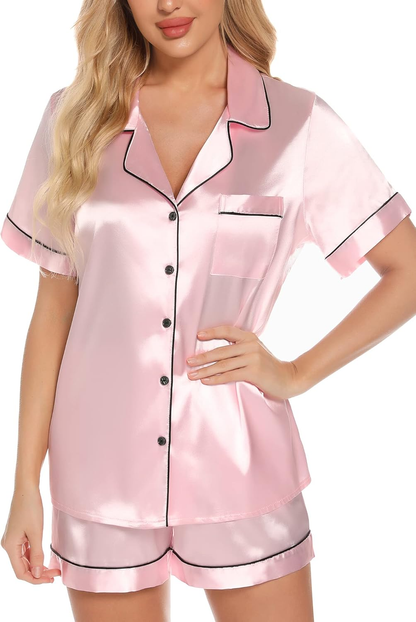 SATIN PAJAMA SET