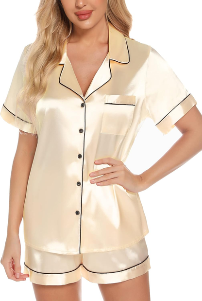 Satin Pajama Set