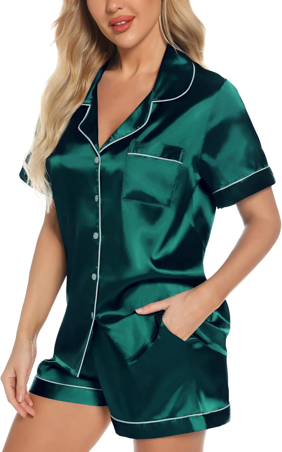 Satin Pajama Set