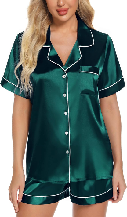 Satin Pajama Set