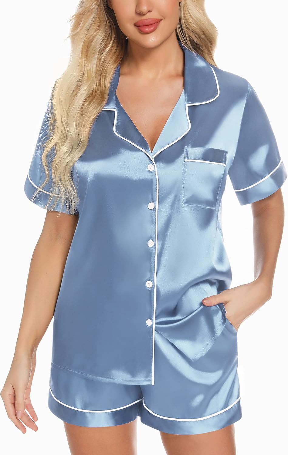 Satin Pajama Set