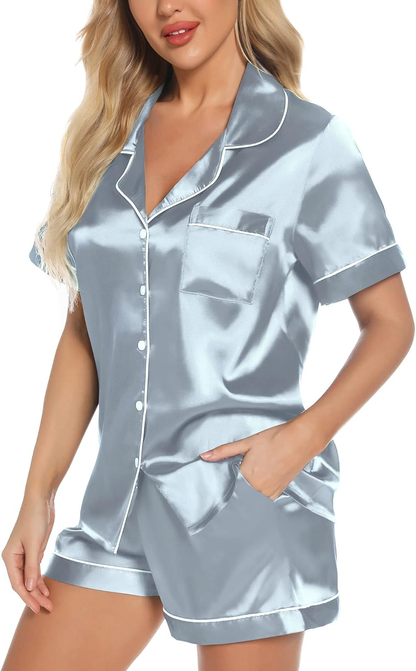 Satin Pajama Set