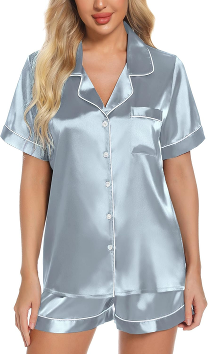 Satin Pajama Set