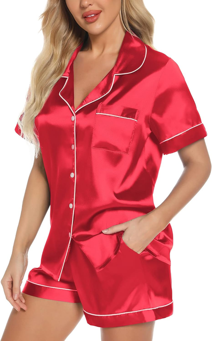 Satin Pajama Set