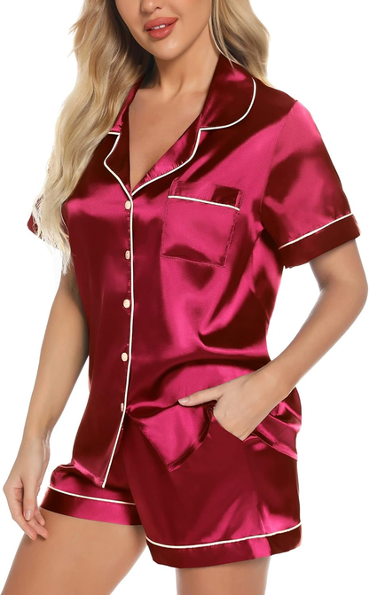 Satin Pajama Set