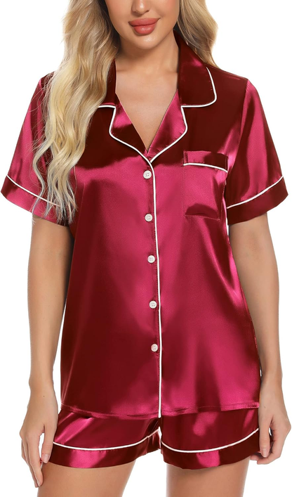 Satin Pajama Set