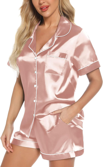 Satin Pajama Set