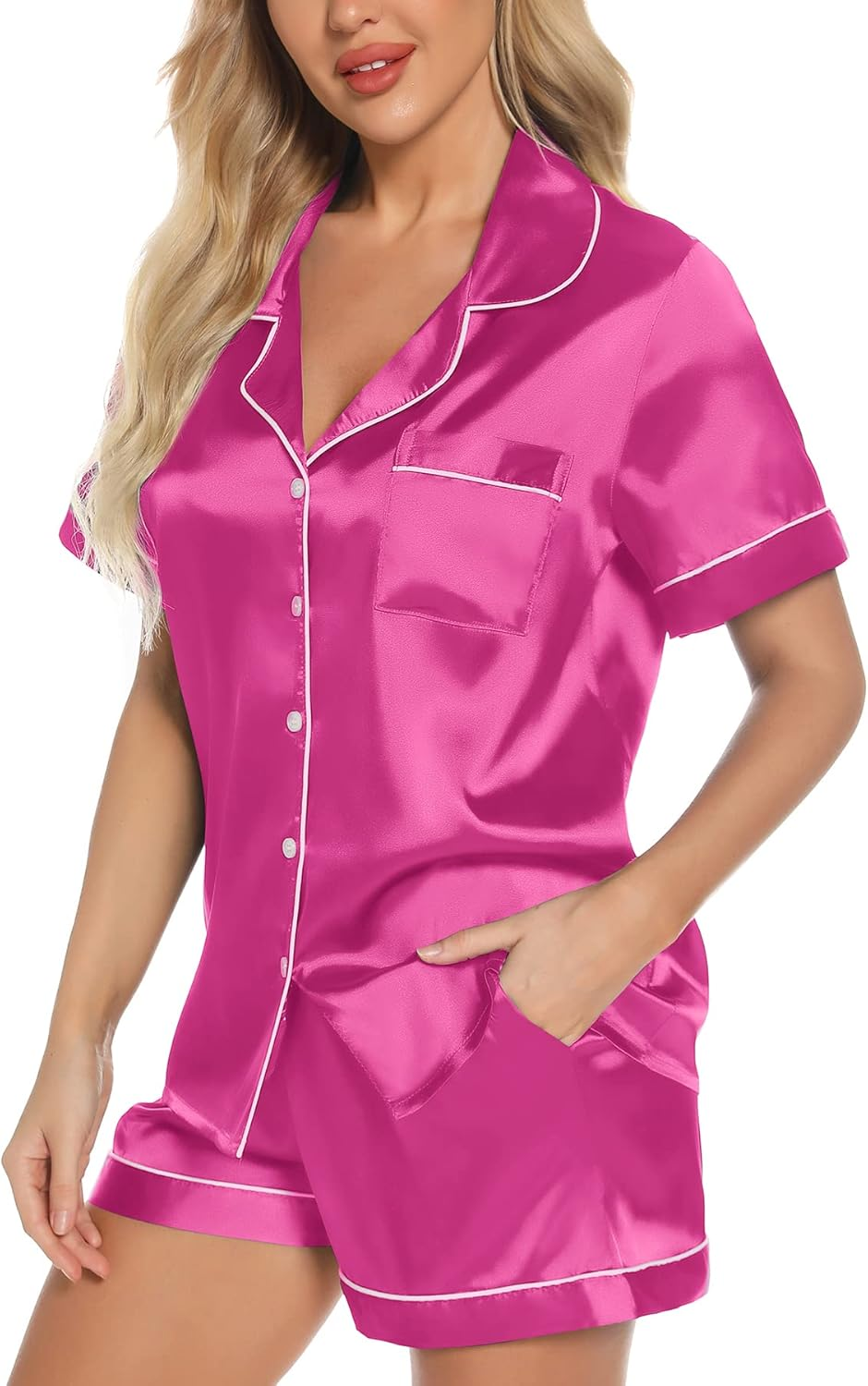 Satin Pajama Set