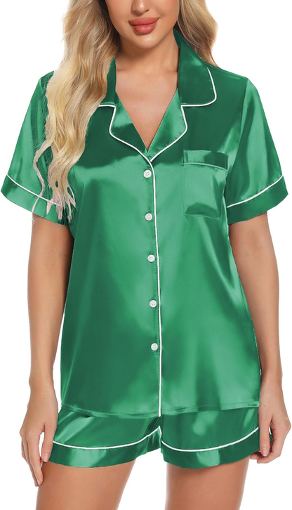 Satin Pajama Set