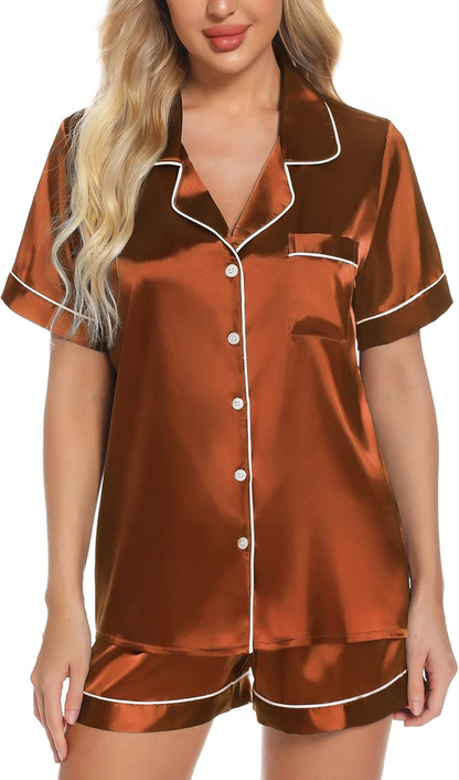 Satin Pajama Set