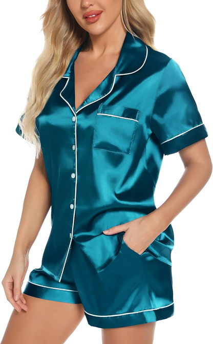 Satin Pajama Set