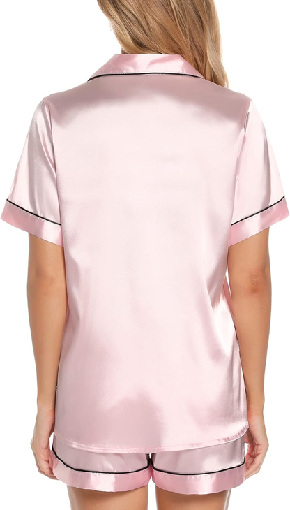 SATIN PAJAMA SET