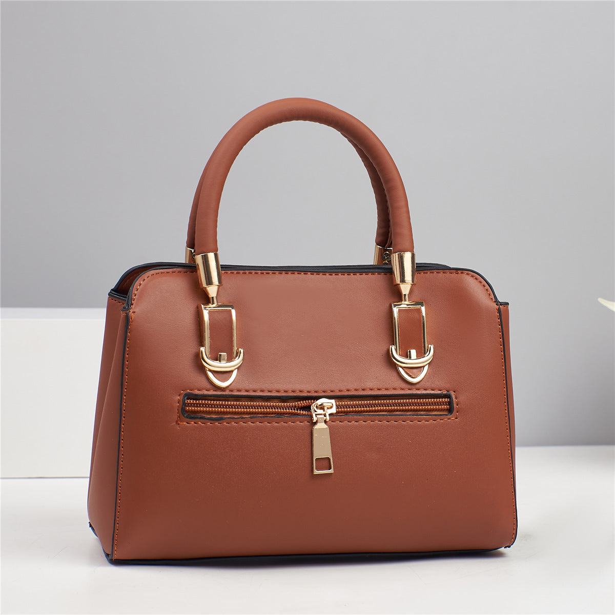 Bolso Con Bordado Floral + Monedero